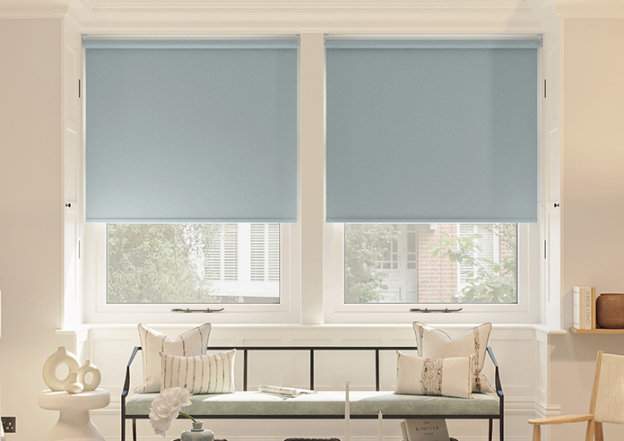 Trapani (Blackout), Pewter - Twist&Fit Roller Blind - Image 3